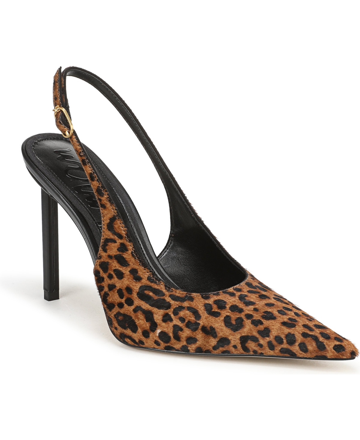 Sam Edelman Women's Tegan Slingback Pumps - Leopard Brahma Hair | Macy's
