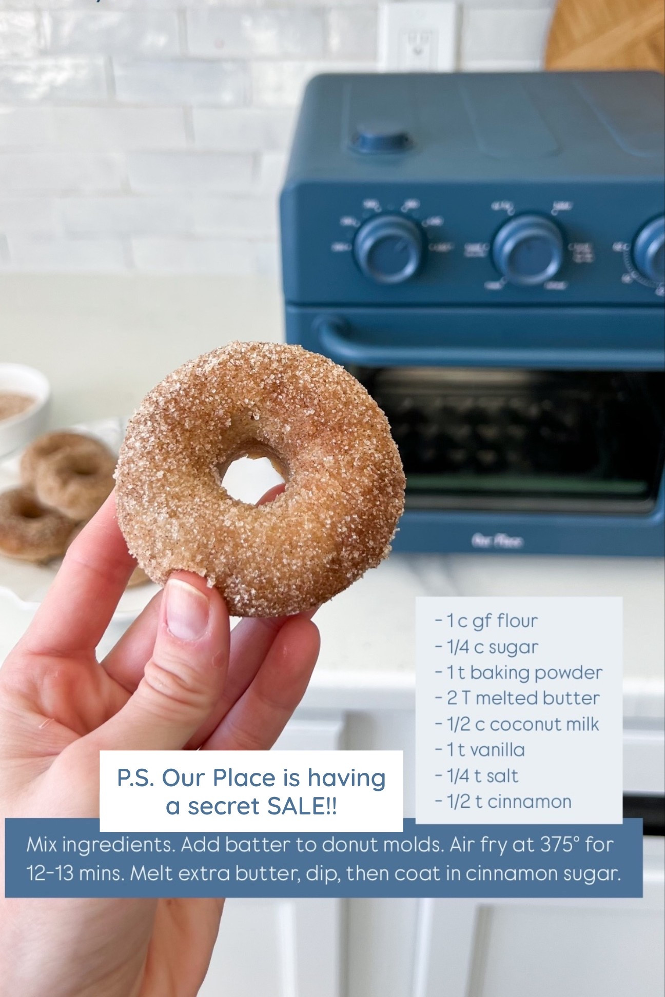 My favorite cookware brand is having a sale! Save up to 25% with code SaveSecretSale. I especially love Our Place’s wonder oven, nonstick griddle pan, and  reusable silicone baking mats. Their products are beautiful and functional, plus everything is non-toxic!