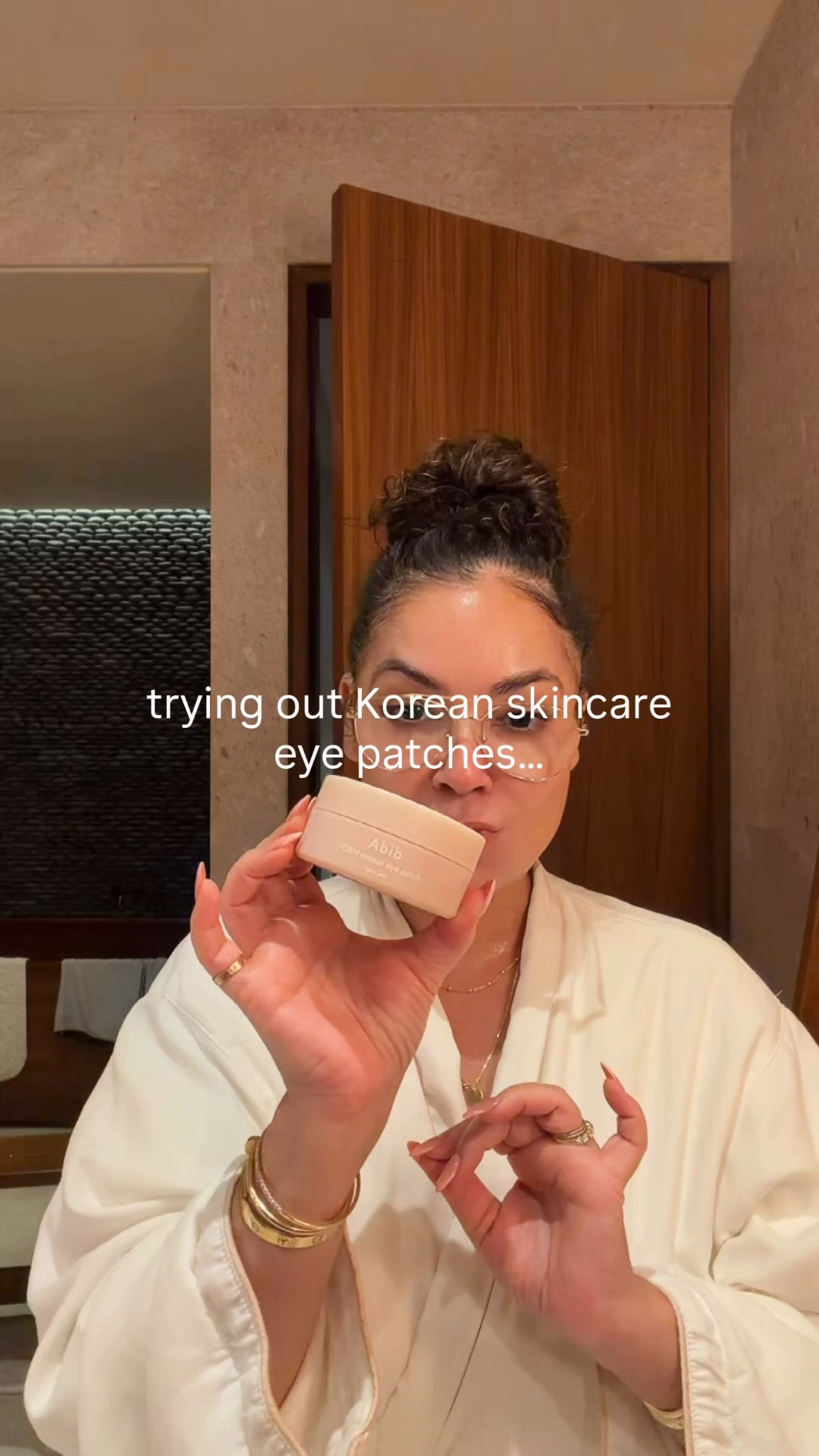 Tried the viral Korean skincare eye patches…and they did not disappoint!