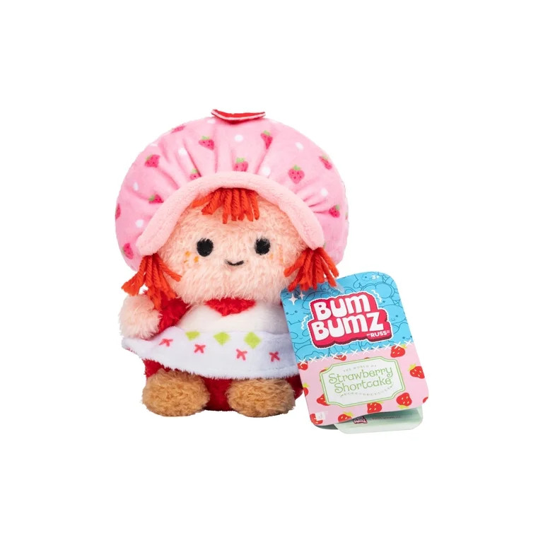 Strawberry Shortcake BumBumz Plush - 4.5-inch Strawberry Shortcake Collectible Stuffed Toy | Walmart (US)