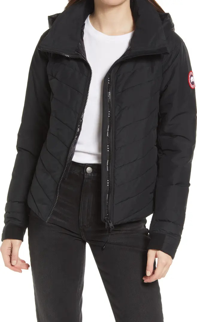 Hybridge® Base Hooded 750 Fill Power Down Jacket | Nordstrom