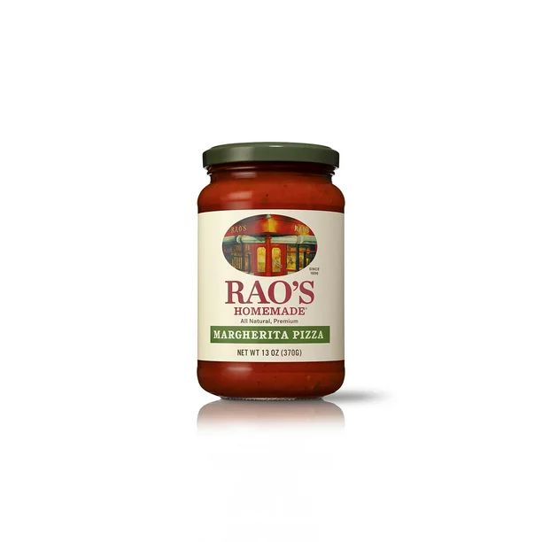 Rao's Homemade Margherita Pizza Sauce | 13 oz | Carb Conscious, Keto Friendly | All Natural | Pre... | Walmart (US)