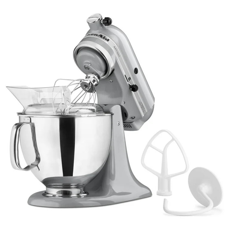 KitchenAid® Artisan® Series 5 Quart Tilt-Head Stand Mixer, Metallic Chrome, KSM150PS | Walmart (US)
