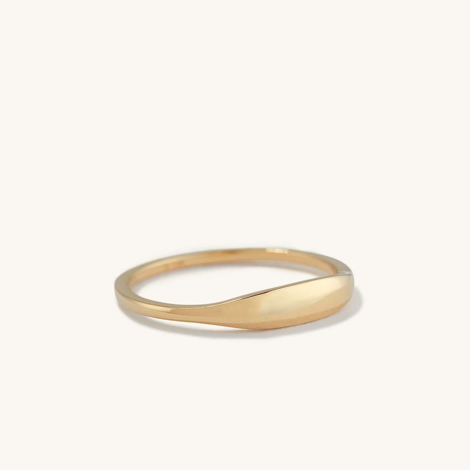 Slim Signet Ring - $198 | Mejuri (Global)