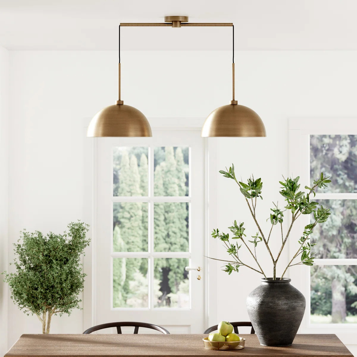 2-Light Kitchen Island Pendant | Wayfair North America