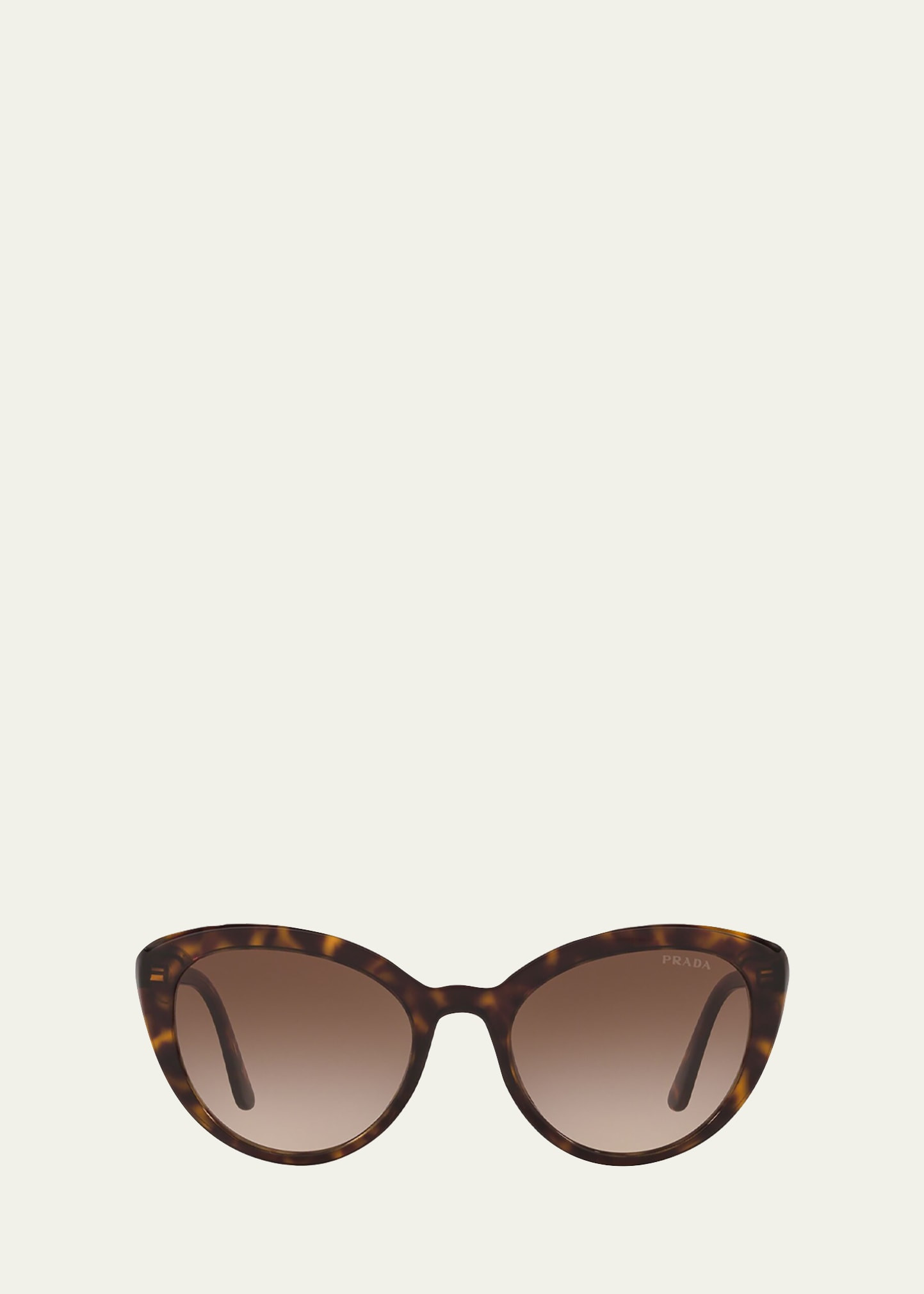 Prada Semi-Transparent Acetate Cat-Eye Sunglasses | Bergdorf Goodman