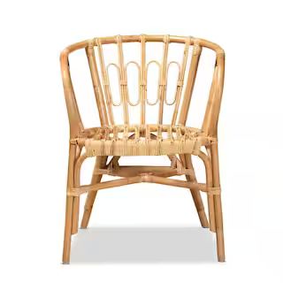 Baxton Studio Luxio Natural Dining Chair-185-11870-HD - The Home Depot | The Home Depot