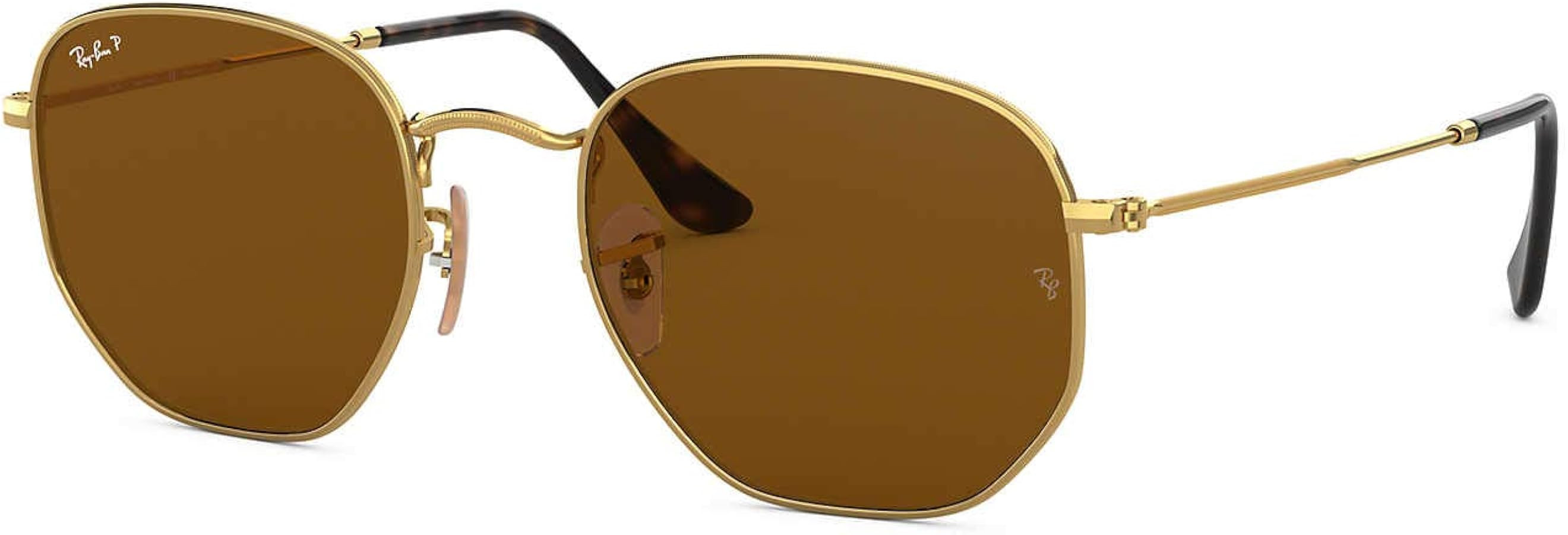Ray-Ban Unisex's RB3548N Hexagonal Flat Lens Sunglasses | Amazon (CA)