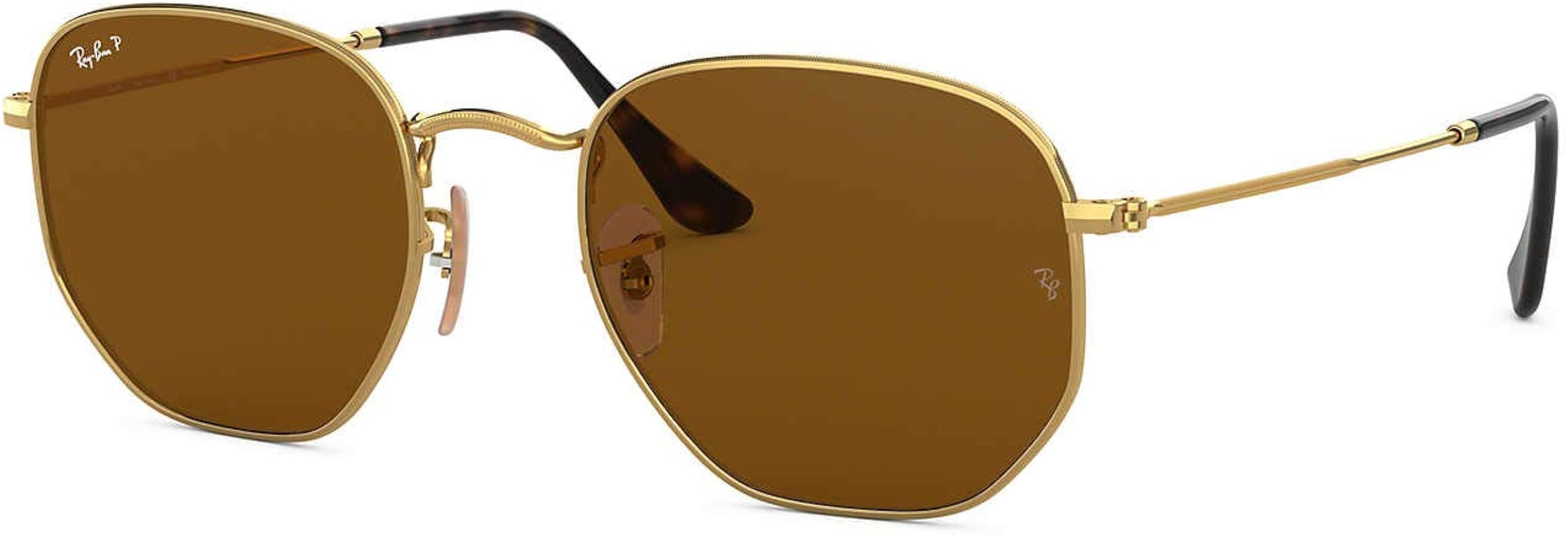 Ray-Ban Unisex's RB3548N Hexagonal Flat Lens Sunglasses | Amazon (CA)