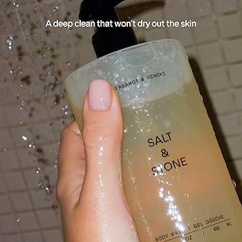 Salt & Stone Body Wash with Antioxidants for Deep Moisture | For Women & Men, Sulfate, Paraben, &... | Amazon (US)