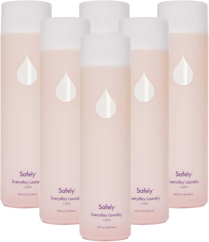 Safely Everyday Laundry Detergent Liquid - Natural, Highly Concentrated - Laundry Detergent Stain... | Amazon (US)