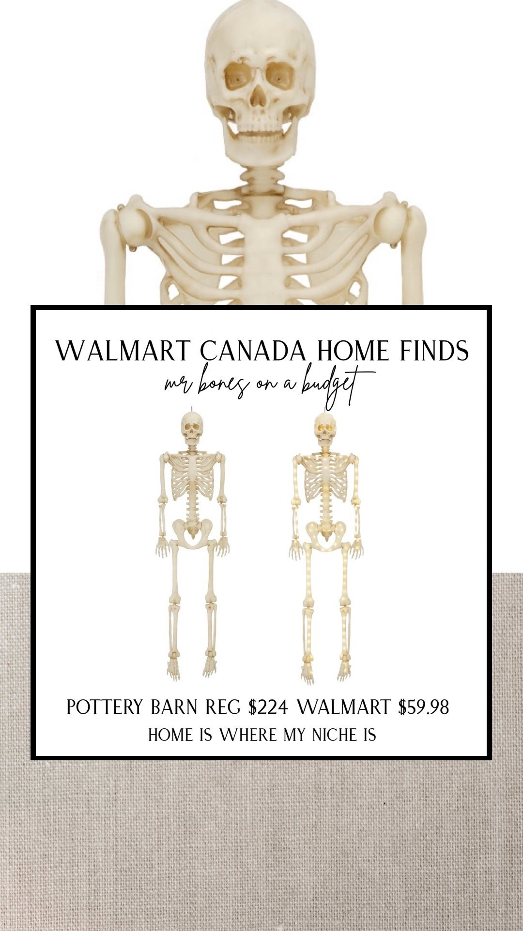 B O O / 60” (5 feet) LED Skeleton

Walmart Canada Halloween Decor 

#LTKfamily #LTKcasa #LTKcanada