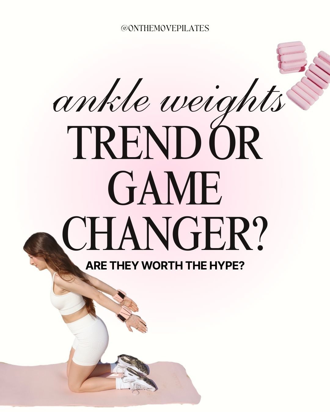 Ankle weights are everywhere right now...but do they really live up to the hype?
They might look small but that extra resistance can totally transform how your pilates, walks & sculpt workouts feel.
Sometimes it's the smallest shifts that create the biggest changes.
Save this for your next workout + follow for more pilates & wellness that feels effortless, not overwhelming! Linking some of my fav ankle/wrist weights!

#LTKFindsUnder50 #LTKActive