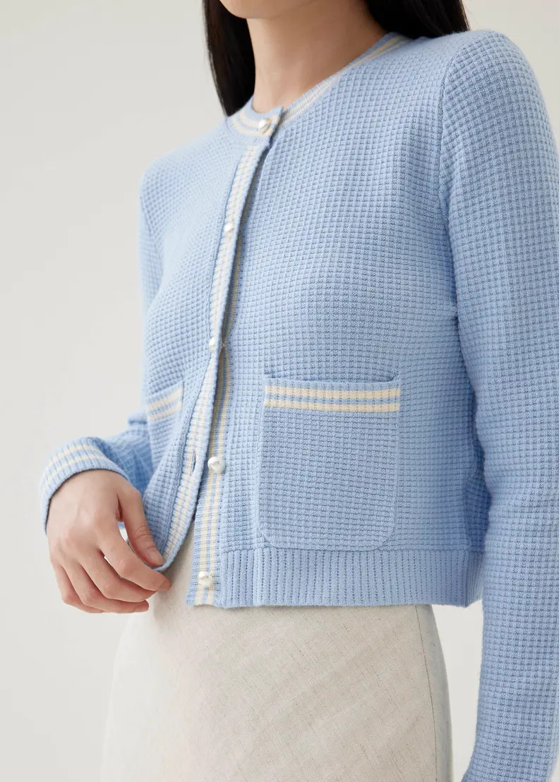 Alohi Textured Knit Cardigan | Love, Bonito USA