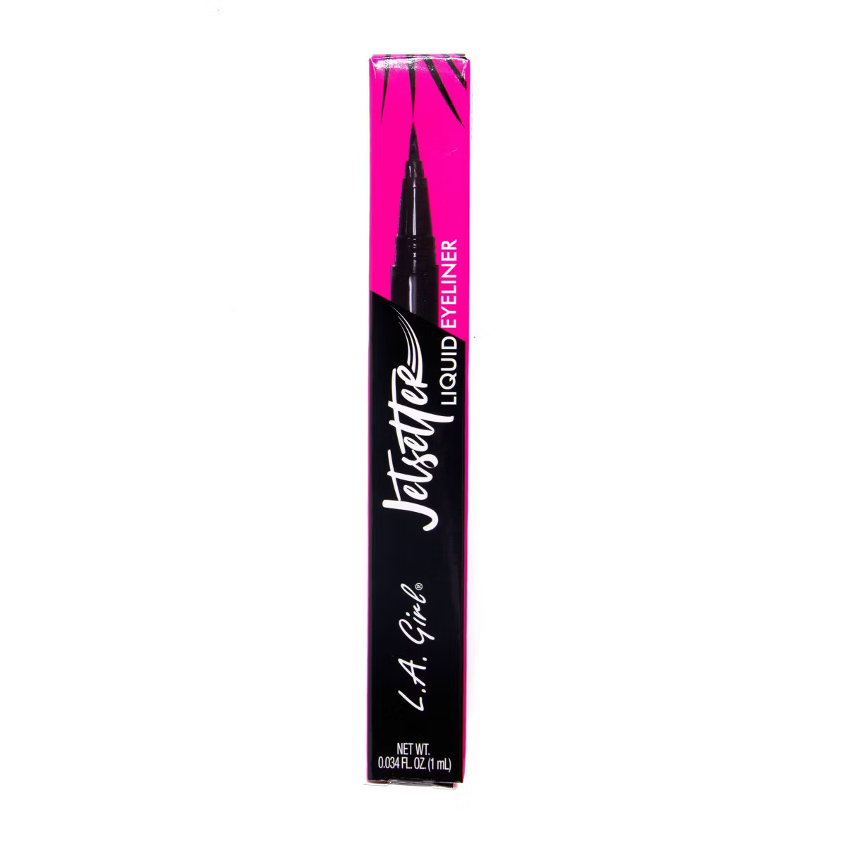 L.A. Girl Brush Jetsetter Liquid Eyeliner - Black - 0.034 fl oz | Target