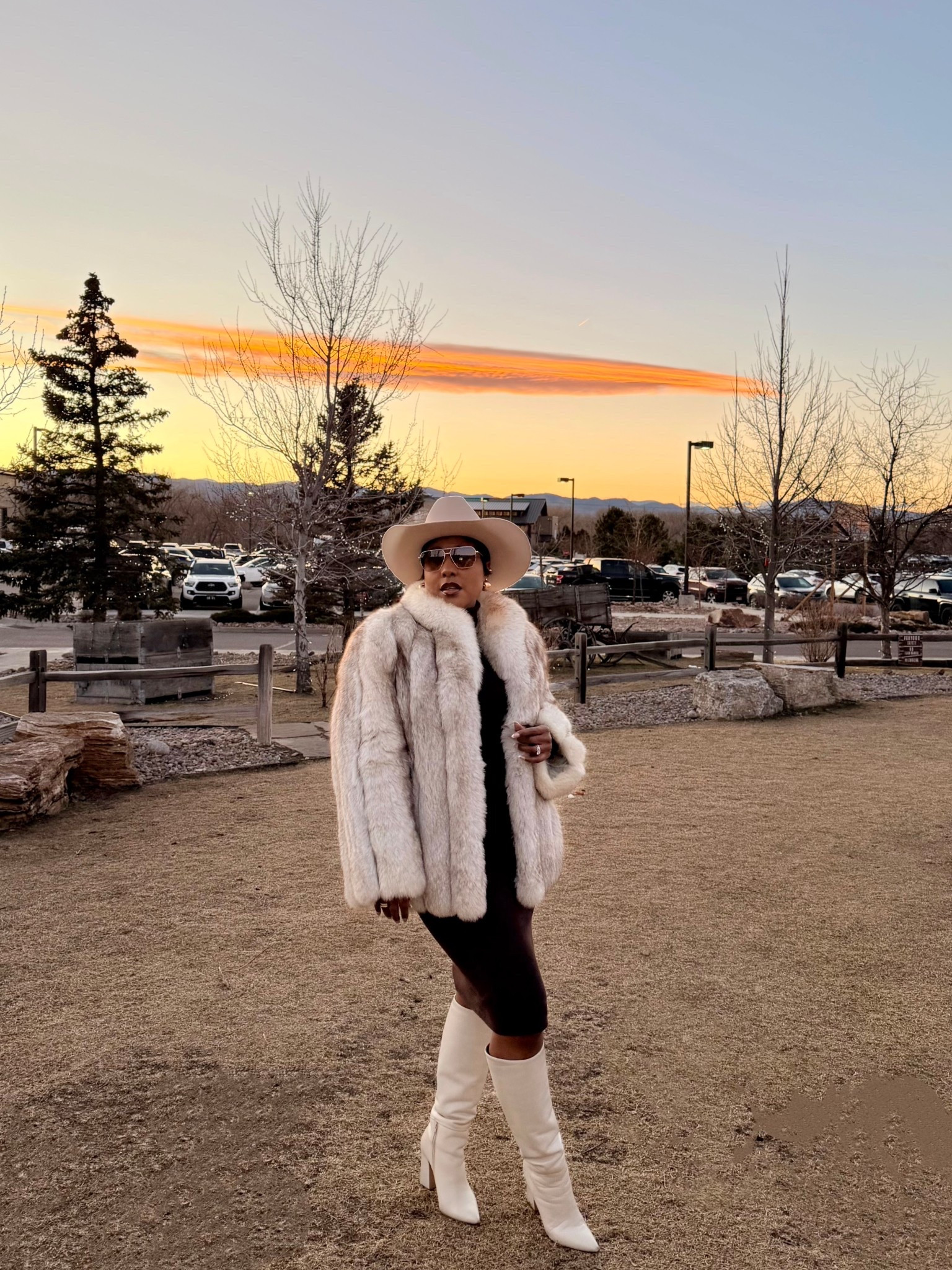 Denver bachelorette party outfit 
Colorado winery outfit 
Winter coat outfit 
Fur coat outfit 

#LTKSeasonal #LTKOver40