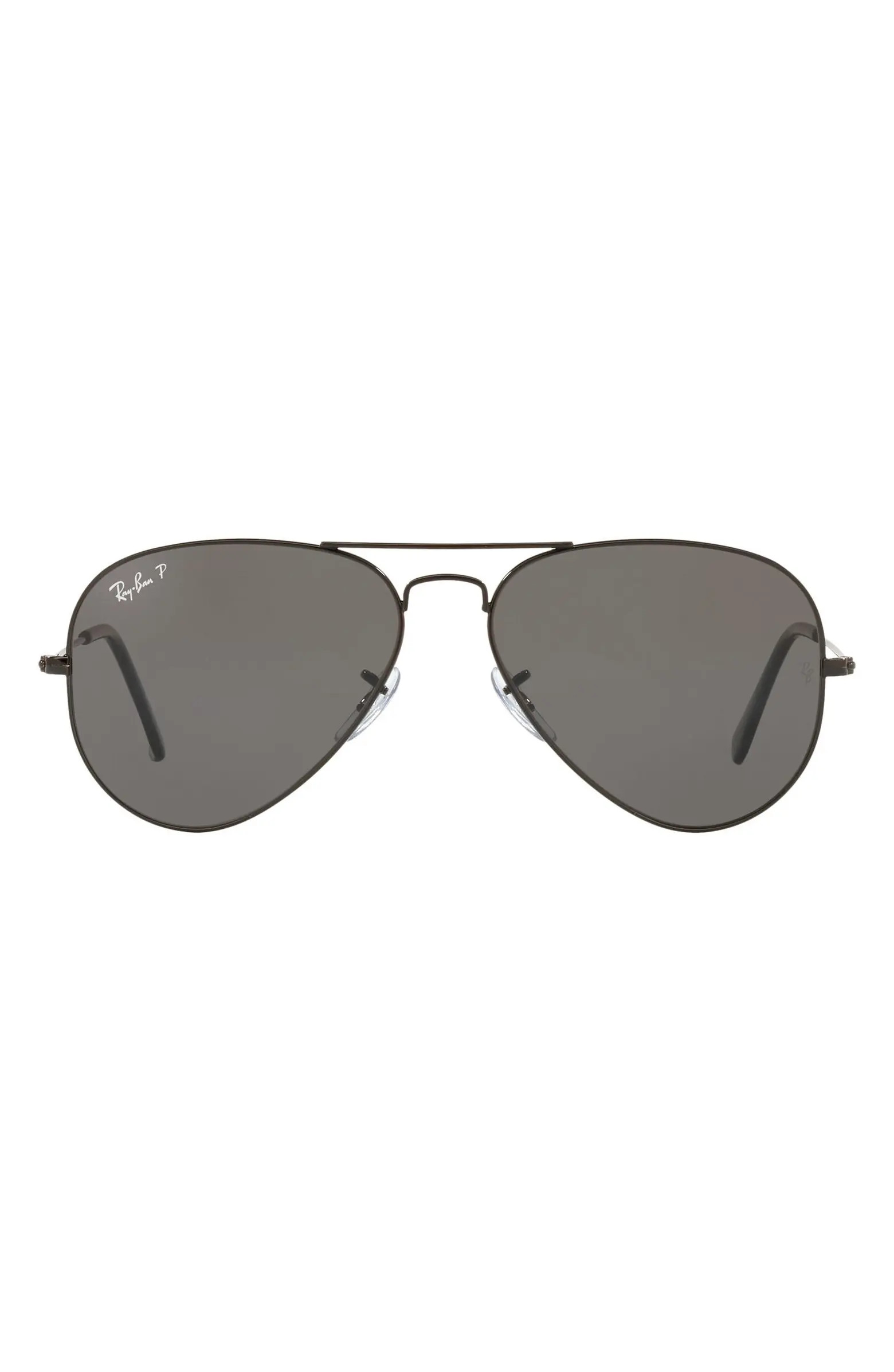 58mm Polarized Aviator Sunglasses | Nordstrom