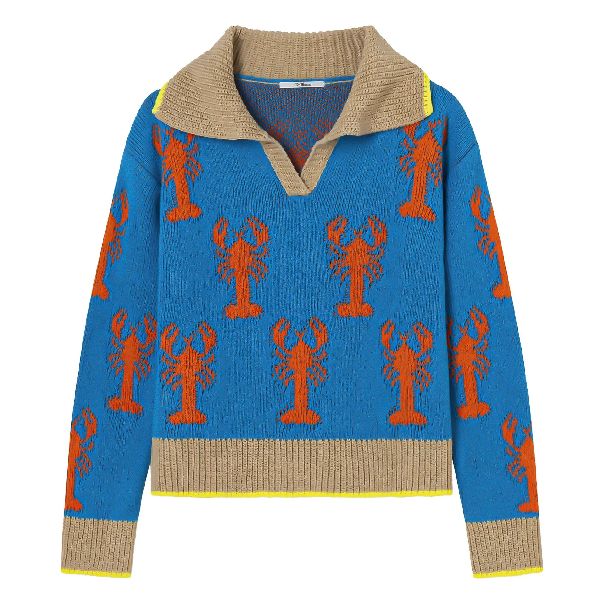 Lobster sweater | Blue | Smallable