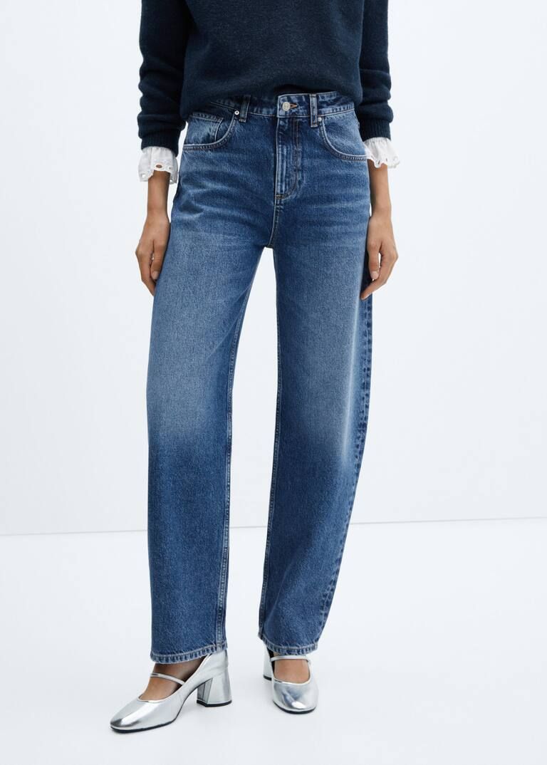 High waist balloon jeans | MANGO (UK)