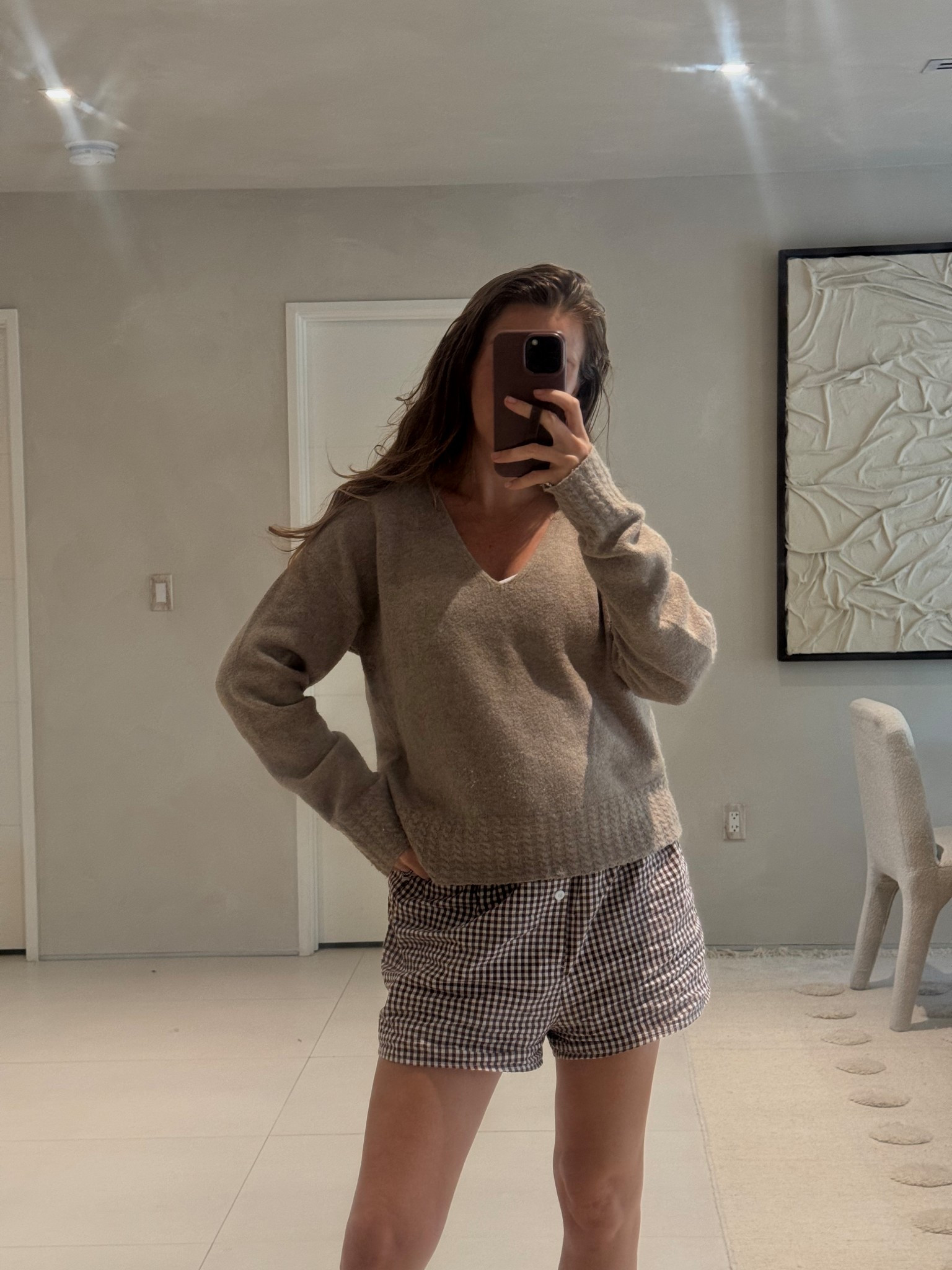 Lounge outfit for home but cute enough to wear out. 

#LTKdayinmylife #LTKgrwm #LTKSeasonal