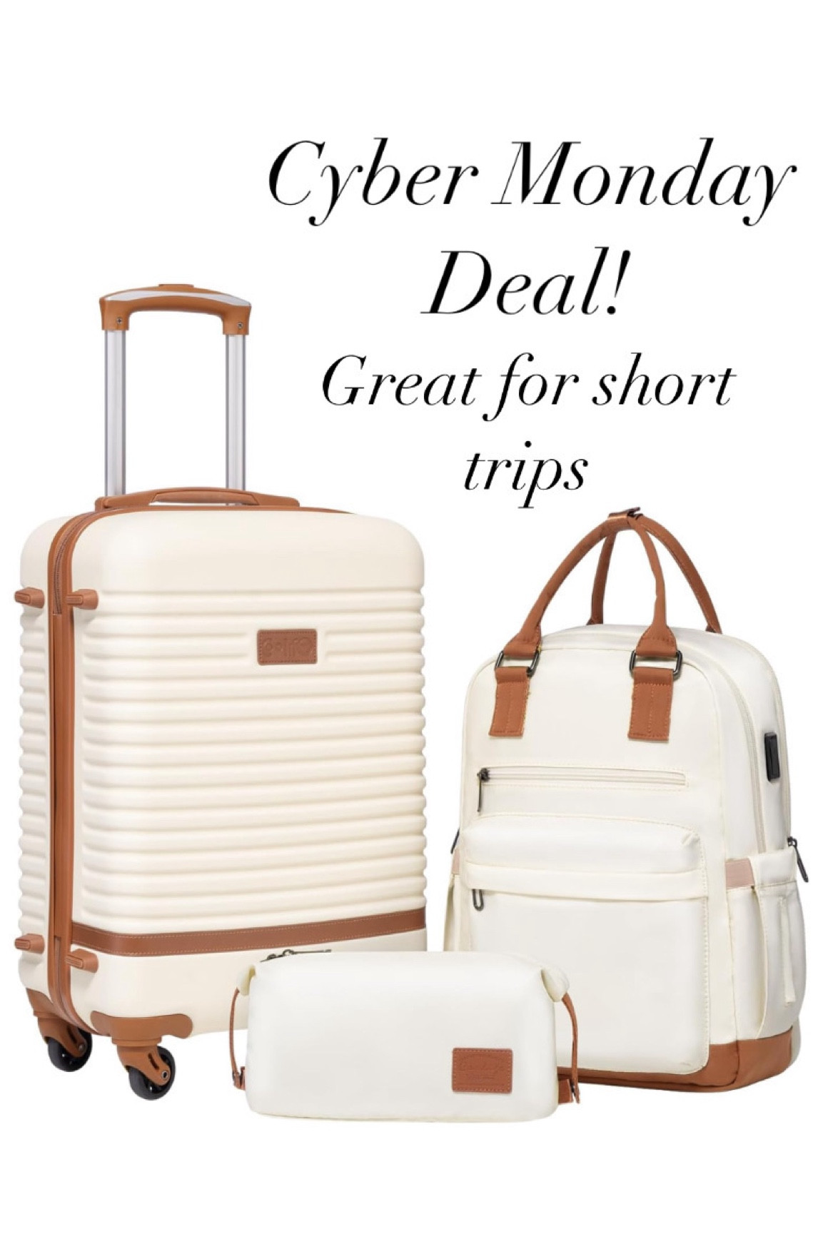 AMAZON Suitcase Set of 3 Luggage Set 

#LTKSaleAlert #LTKTravel #LTKCyberWeek