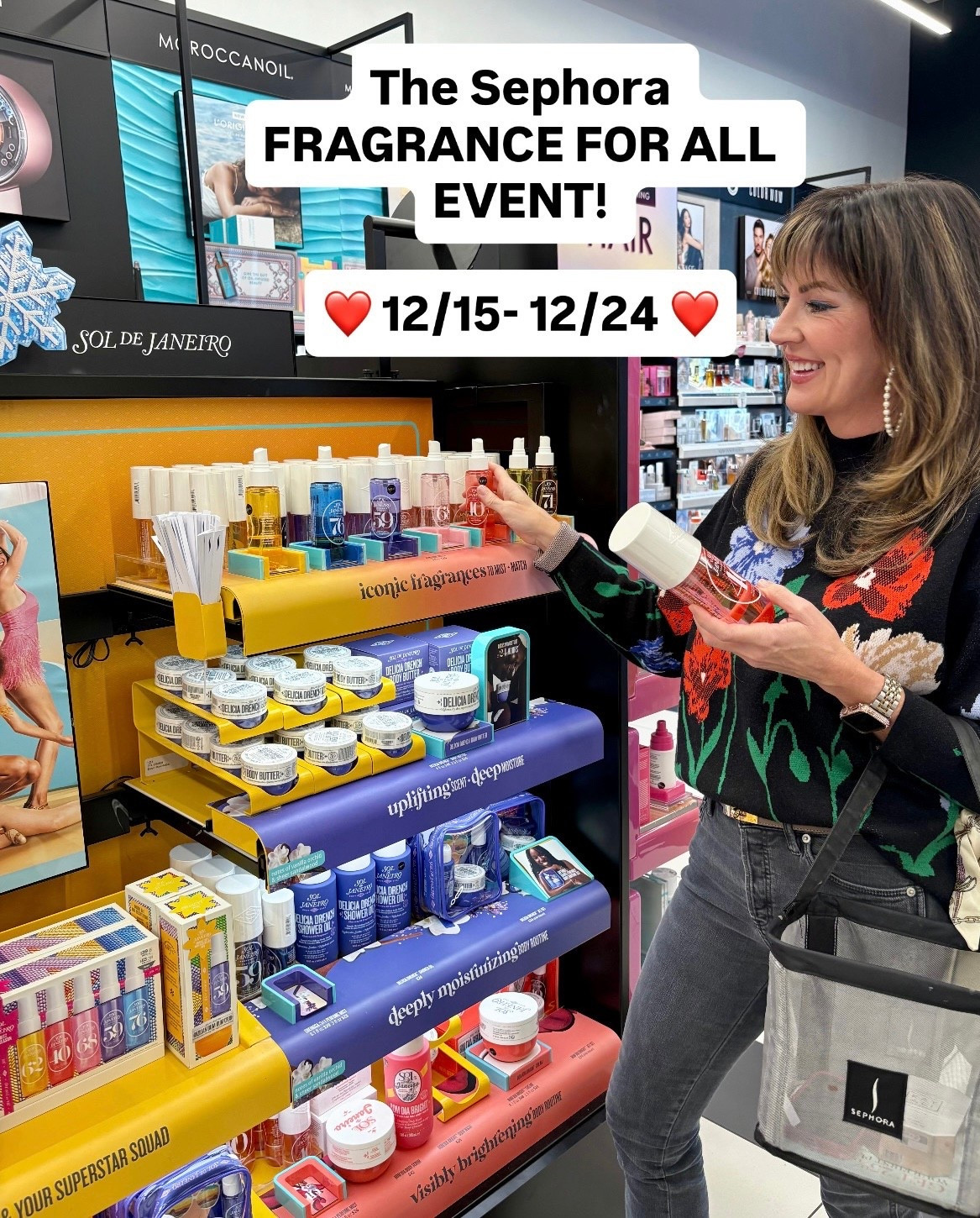The gift of fragrance is one of the most personal and thoughtful gifts 🎁 I can think of! And that means you should definitely take advantage of the @Sephora fragrance for all event that is going on from 12:15 until 12:24 . You can get 20% off full-size fragrances. It’s a one time use only and be sure to use code : SAVESCENTS at checkout. 

I just picked up the Kayali vanilla 28 I’ve had my eye on forever, my go to body mist the 40 Cheirosa by Sol de Janeiro, and a hair and body mist by Fenty beauty that is going to be a gift for my mom. And remember, you can also buy online and pick up in store, plus same day Delivery are always great options just use code : QUICKGIFTS at checkout. Everyone can become a beauty insider, so be sure to join and sign up to take advantage of these savings. Linking some of my personal favorite scents below you should check out. #sephorapartner 

#LTKSaleAlert #LTKBeauty #LTKGiftGuide