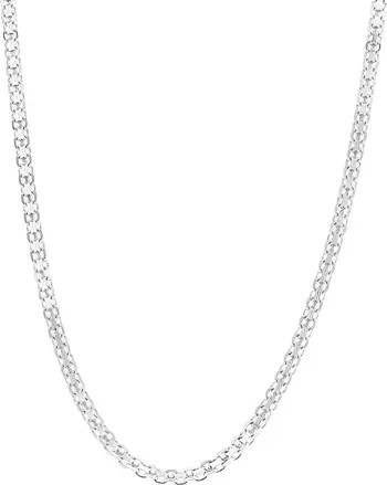 Sterling Silver Mesh Necklace | Nordstrom