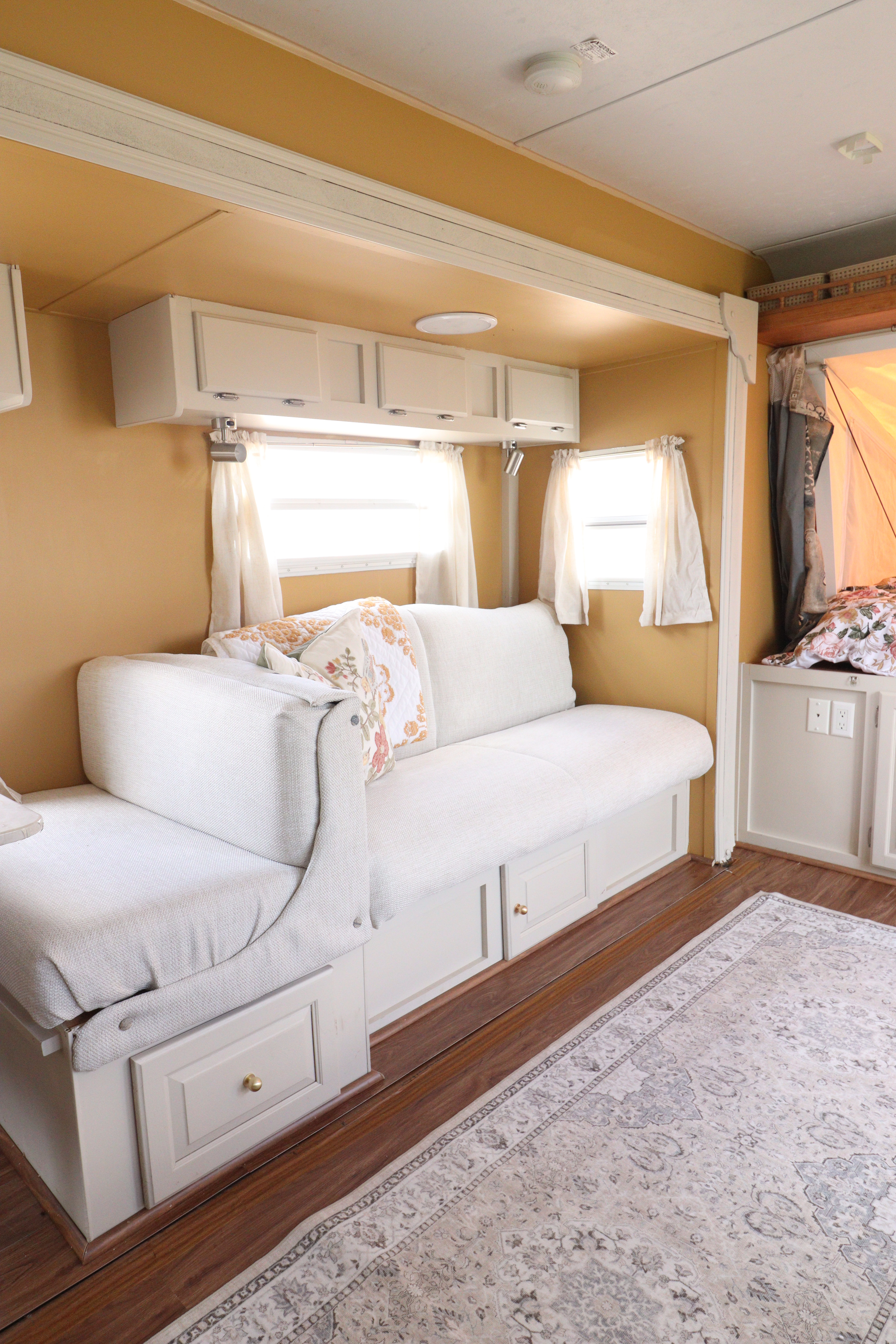 Cozy little camper corner 

 