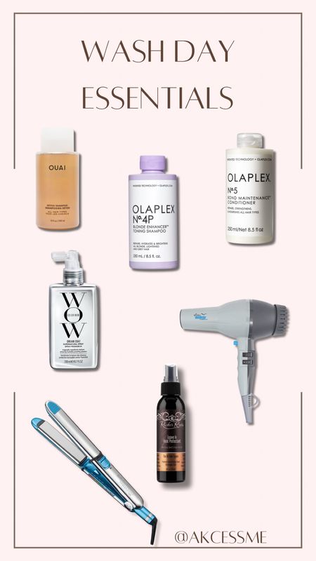 Products I use for hair washing day! #AKCESSME #hairday #hairwash #blonde #LTKhair 

#LTKbeauty