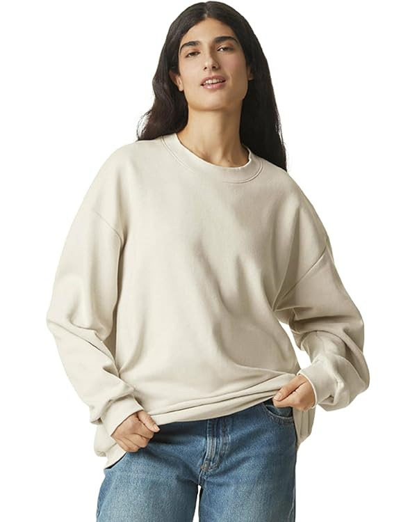 American Apparel Unisex ReFlex Fleece Crewneck Sweatshirt, GRF496AA | Amazon (US)