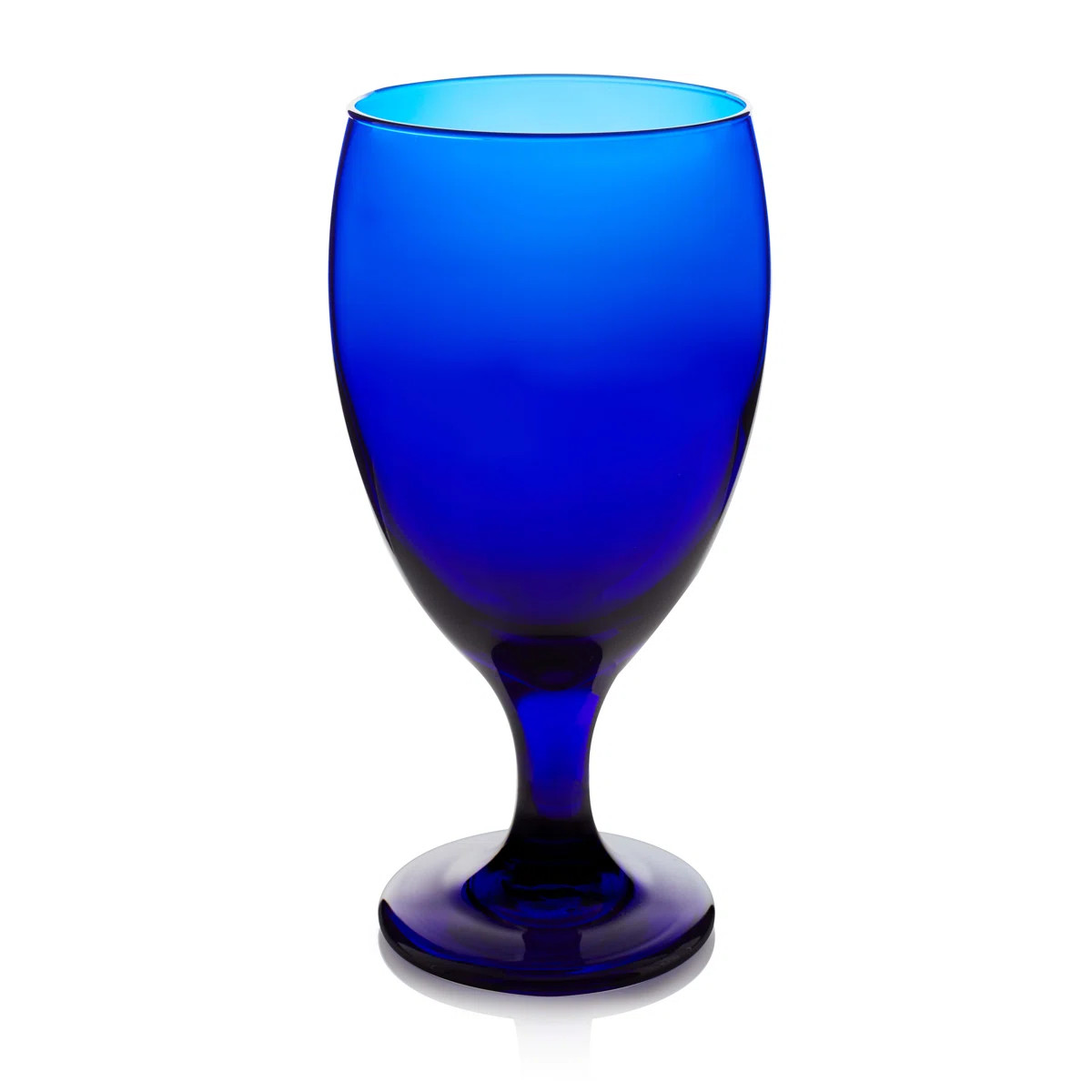 Libbey Premiere Cobalt Iced Tea Goblet Beverage Glasses (Set of 12) | Wayfair North America
