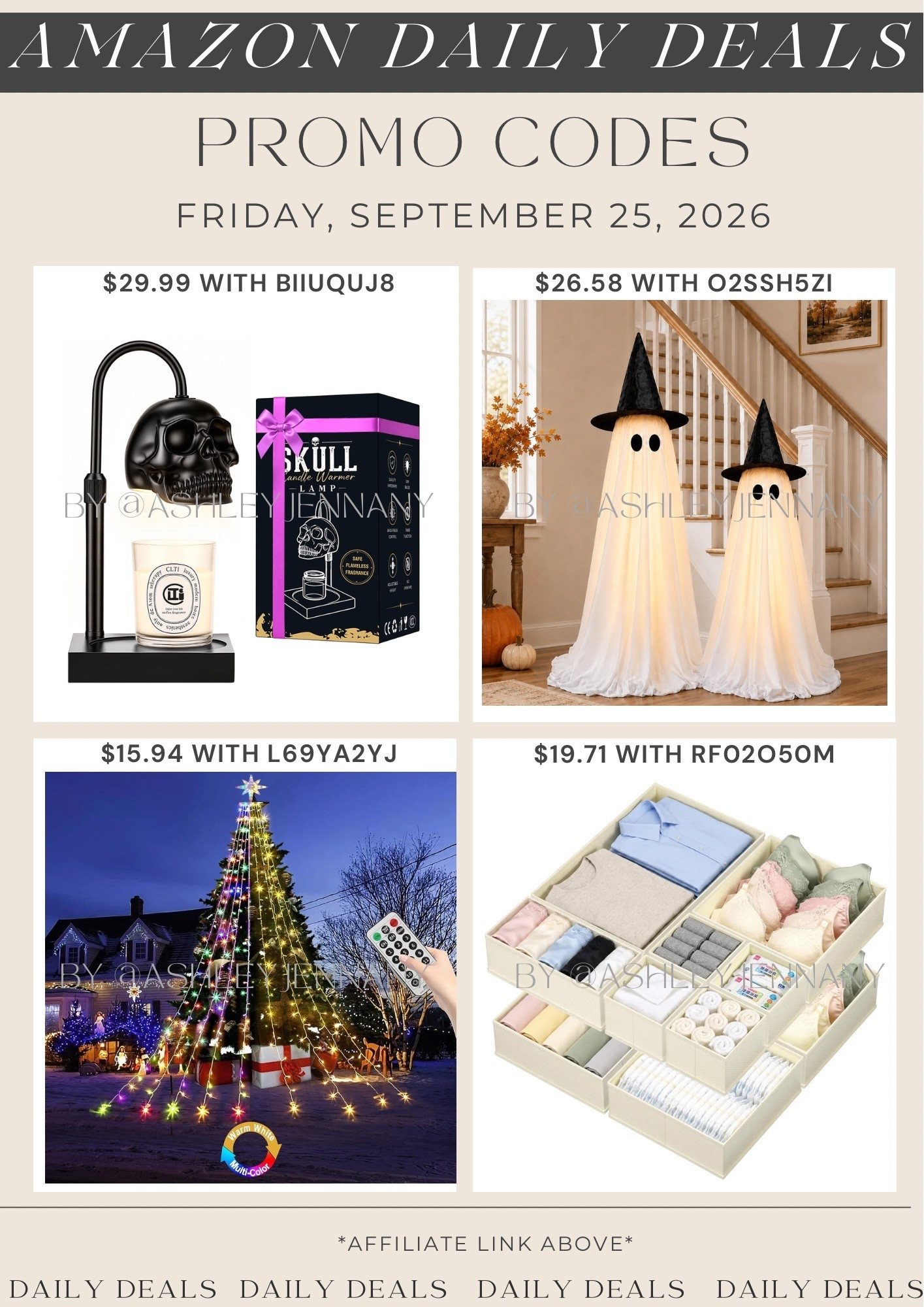 Amazon deals

#LTKSeasonal #LTKHome #LTKSaleAlert