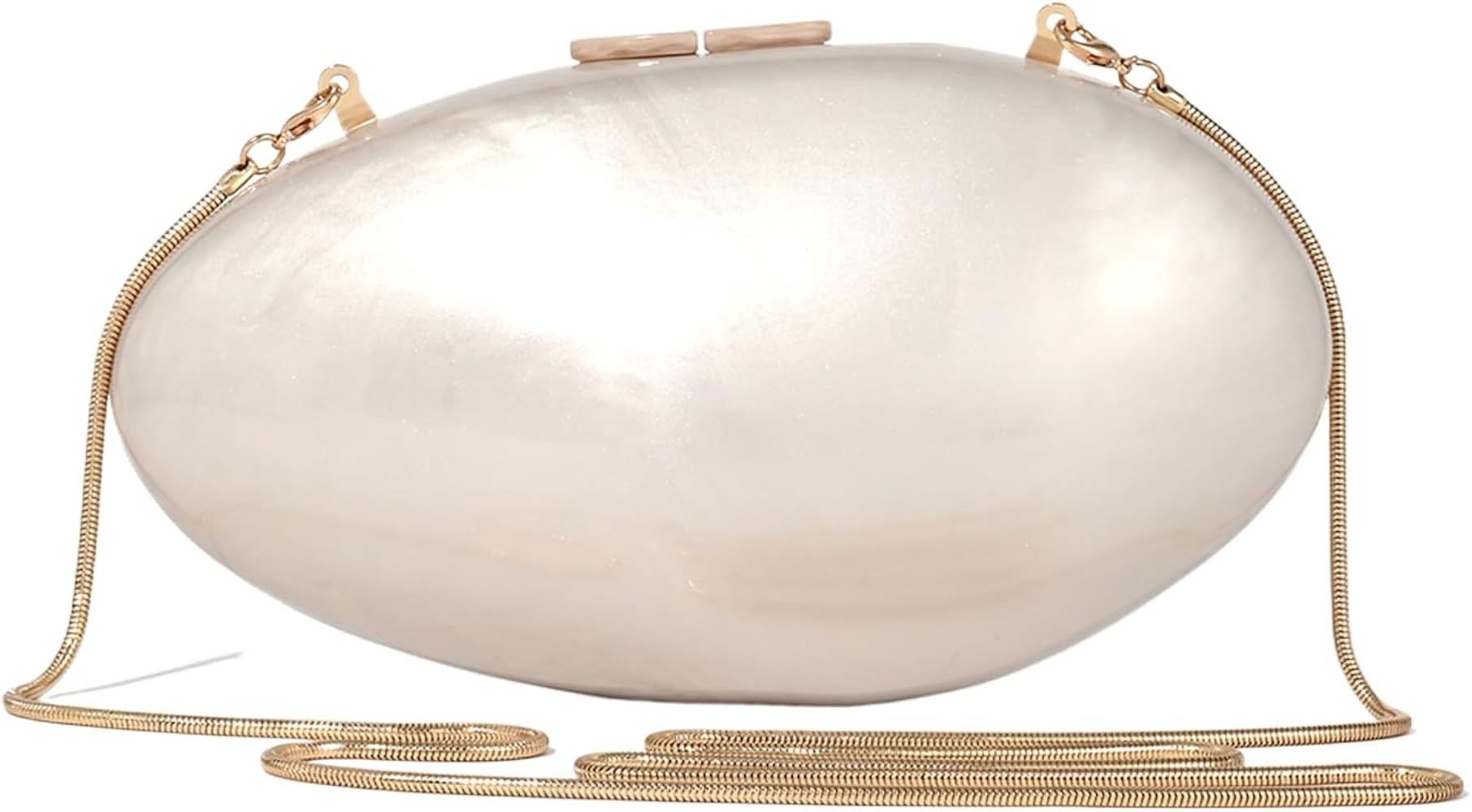 Pearl Clutch Purses For Women,Shell Acrylic Handbags Evening Bag Wedding Guest Designer Bride Dre... | Amazon (US)