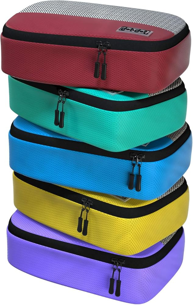 Packing Cubes for Suitcases - 5 Pcs set of Packing Cubes for Travel - Packing Cubes for Carry on ... | Amazon (US)