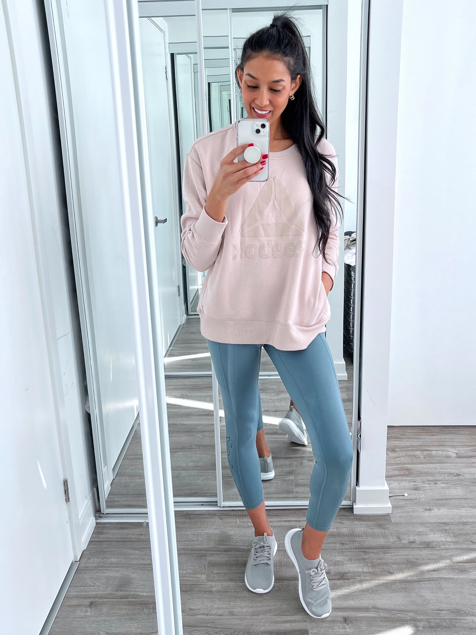 #WalmartPartner, Crew sweatshirt, sweatshirt, sweater, leggings, gym leggings, gym sneakers, sneakers, memory foam sneakers, high rise leggings
#walmartfashion, @walmartfashion

#LTKfit #LTKunder50 #LTKshoecrush