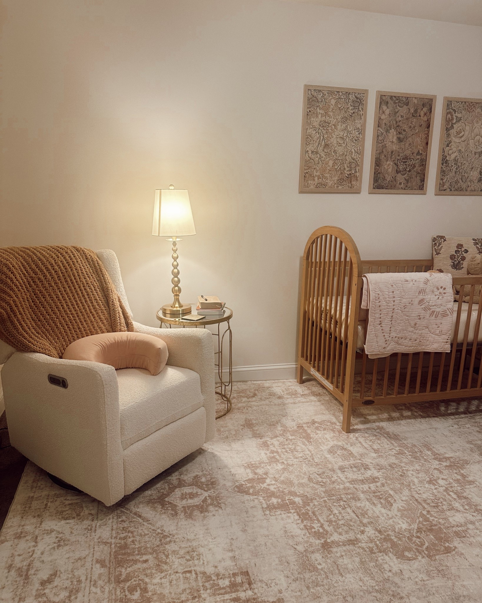 Affordable nursery rug find 🤍 We went with the 8x10! I’d love it perfectly centered, but the 45° angle by the door had other plans 😂

Knowing we’re moving within the year, it’ll be perfect in our next home—so this works for now! And only $81 🤭🥰🛒🛍️

Nursery rugs, affordable rugs, affordable rug, neutral rug, nursery rug decor, baby girl nursery, baby girl nursery rugs 

#LTKKids #LTKBaby #LTKHome