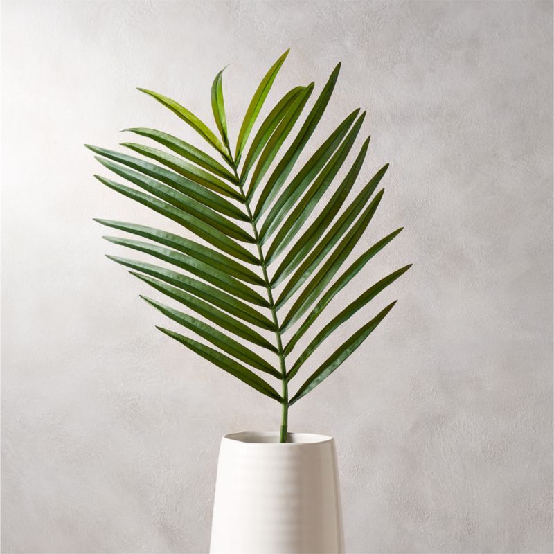 Faux Phoenix Palm Leaf 44" + Reviews | CB2 | CB2