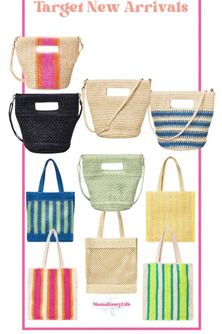 Target new arrivals, beach bags, vacation bags, crochet totes, crochet bags, Mother’s Day gifts, colorful bags


#LTKGiftGuide #LTKitbag #LTKswim