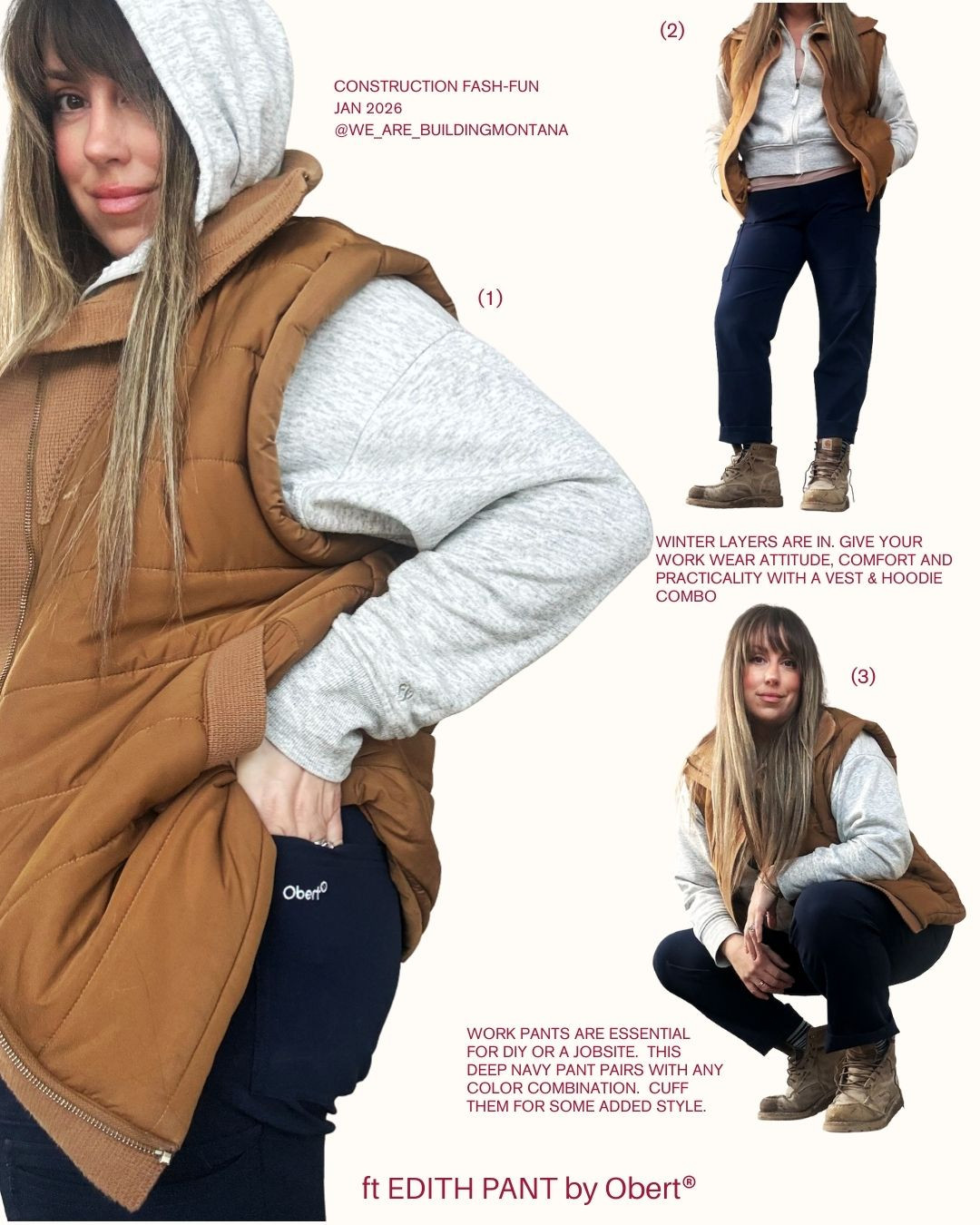 Construction FASH-FUN for the jobsite and DIY girlies looking to look good and feel good while they work in projects all day!  This is for you 

 #LTKTall #LTKBeauty #LTKWorkwear