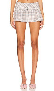 MORE TO COME Lucia Mini Skirt in Pink Multi from Revolve.com | Revolve Clothing (Global)