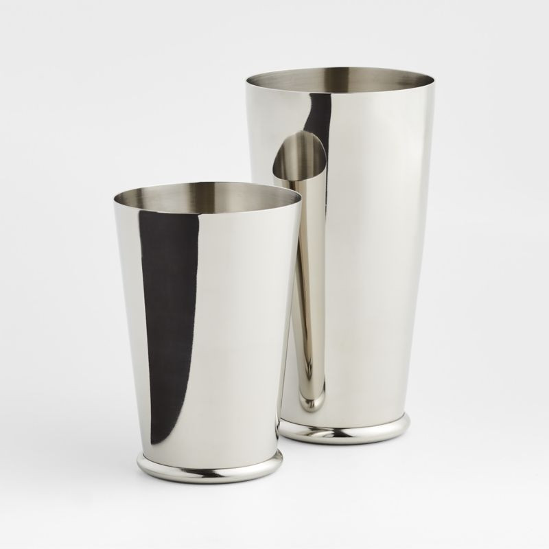 Cocktail Kingdom Leopold Weighted Shaking Tins + Reviews | Crate & Barrel | Crate & Barrel