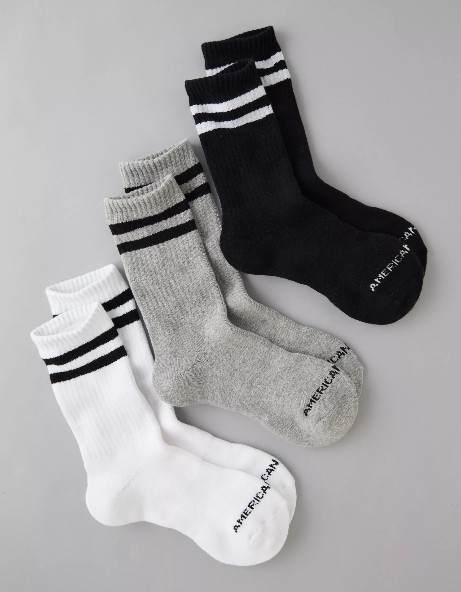 AE Terry Crew Socks | American Eagle Outfitters (US & CA)