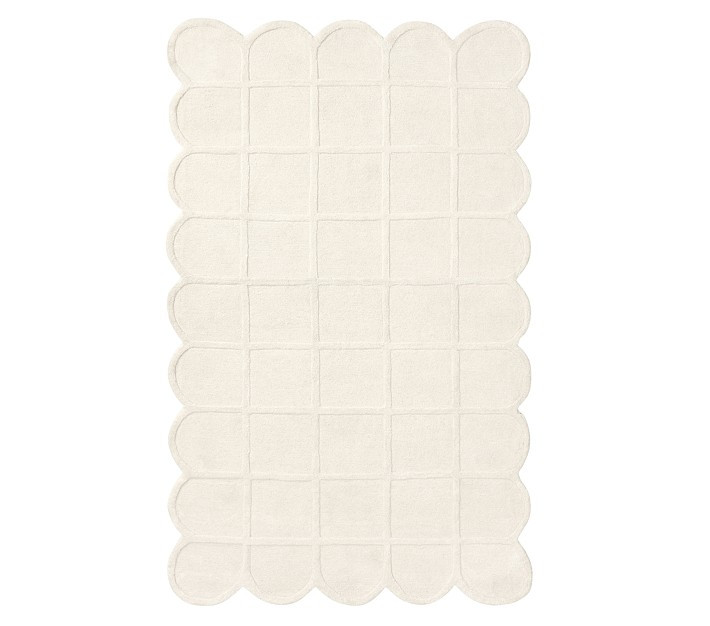 Selena Scallop Rug | Pottery Barn Kids