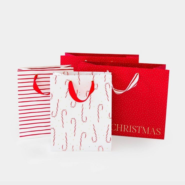 4 Bag Set Red (2 Cub, 2 Large Vogue) - Sugar Paper™ + Target | Target