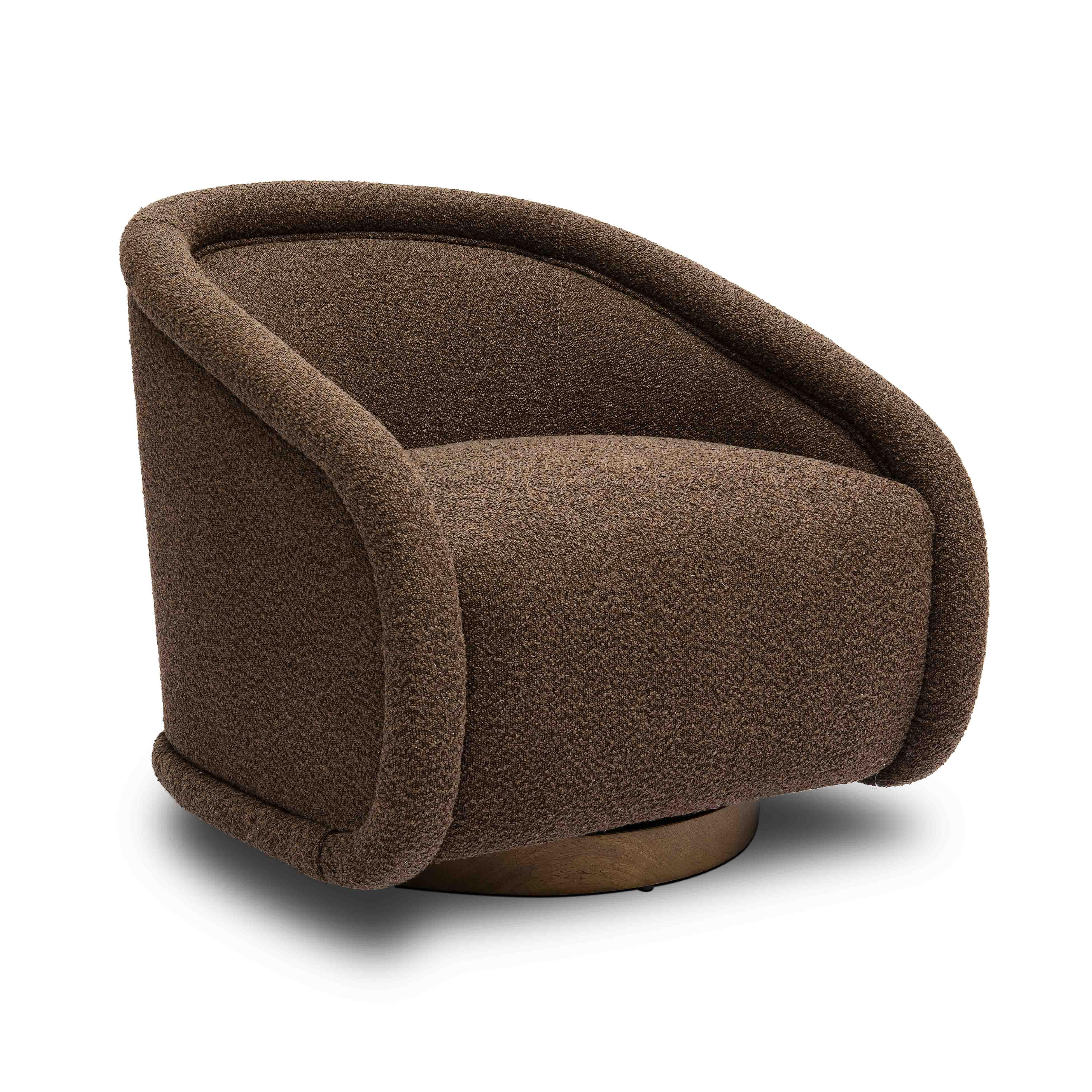 Rory Boucle Swivel Chair | TOV Furniture