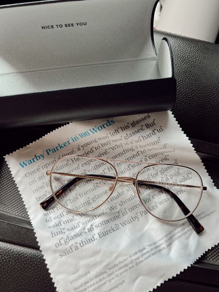 Warby Parker eyeglasses, frames starting at $95 

#LTKfindsunder100 #LTKstyletip #LTKfamily