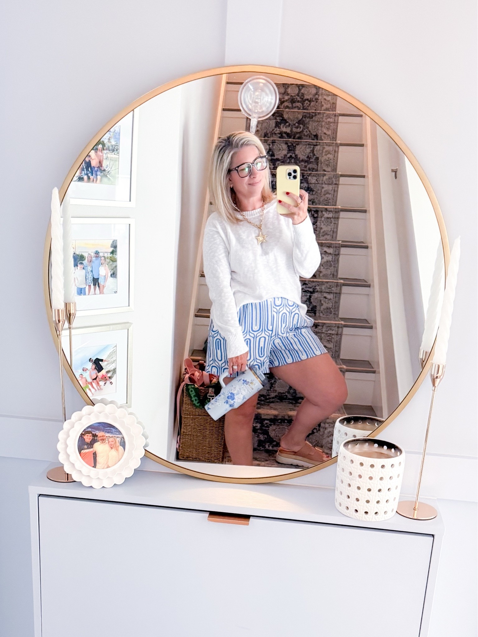 Heading out for a quick get together and this beach sweater might be my new most worn item! 

Paired with these cute shorts, it’s perfect! 

@VICI @jcrew

#LTKootd #LTKgrwm #LTKOver40