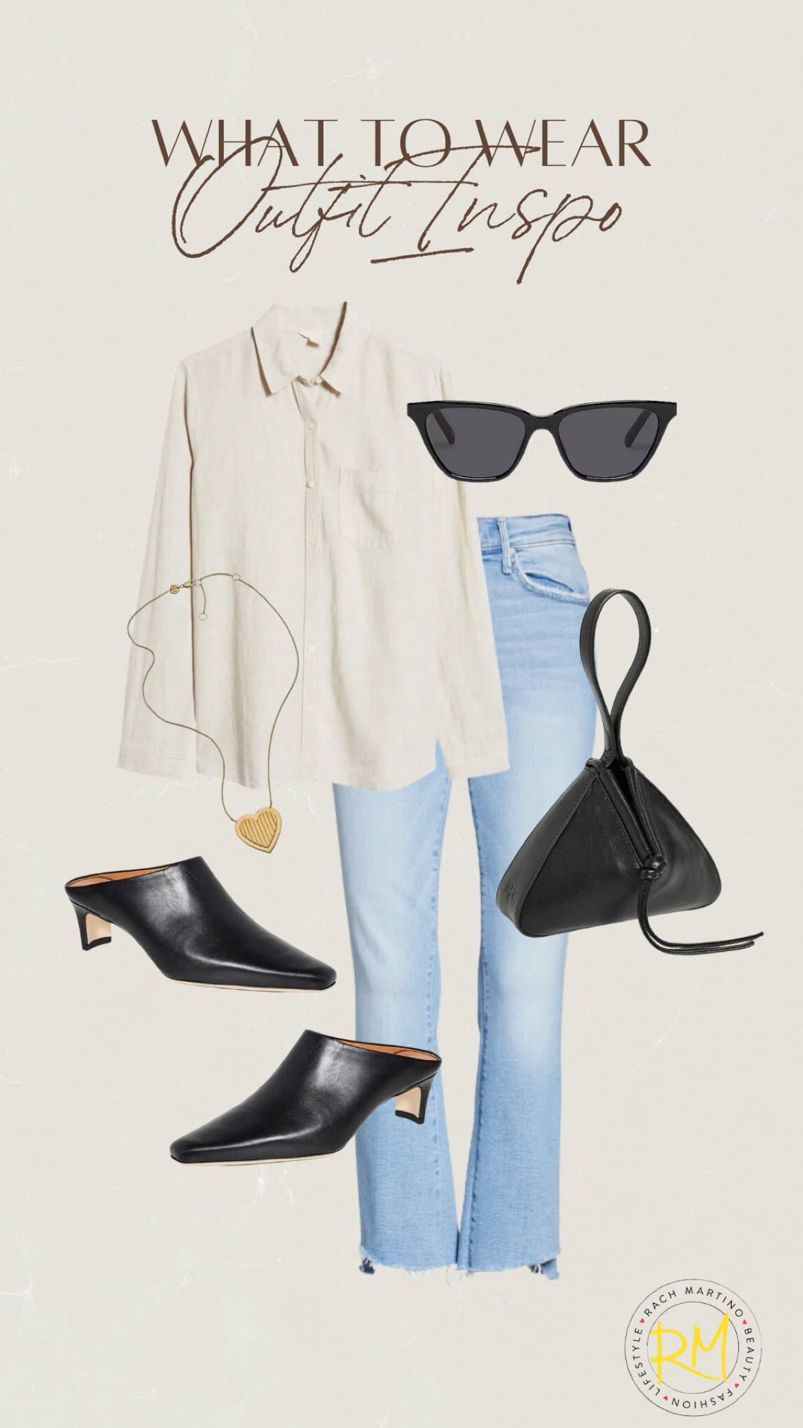 Neutral outfit idea fall transition neutral outfit fall button down shirt 

#LTKstyletip #LTKunder50 #LTKsalealert