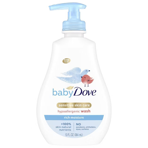 Baby Dove Rich Moisture Tip-to-Toe Wash - 13 fl oz | Target