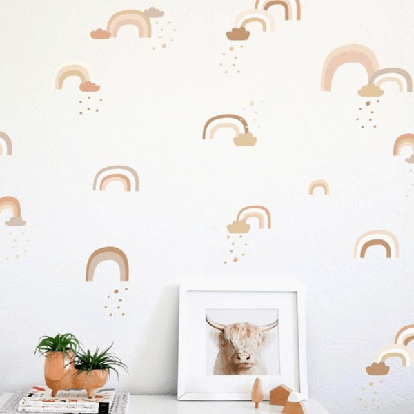 Rusty Pastel Rainbow Wall Decals | Project Nursery